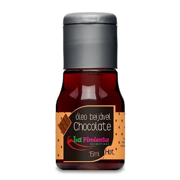 óleo Beijável Hot 15ml La Pimienta - Chocolate
