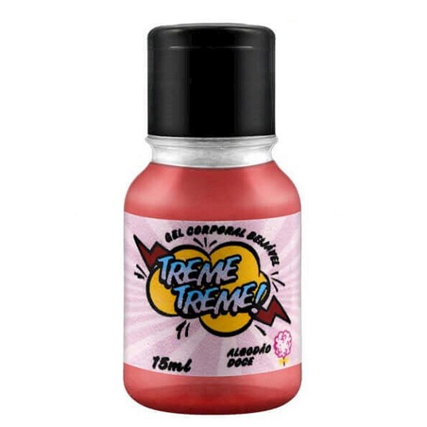 Treme Treme Gel Corporal Beijável 15ml Garji - Algodão Doce