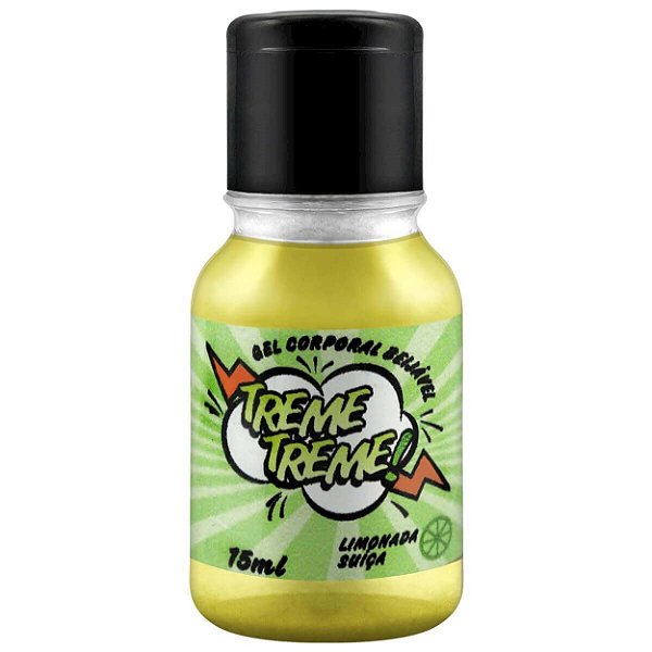 Treme Treme Gel Corporal Beijável 15ml Garji - Limonada Suiça
