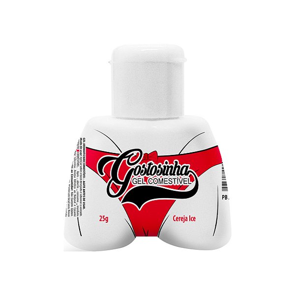 Gostosinha Gel Comestível Para Sexo Oral Ice 25g Pepper Blend - Cereja