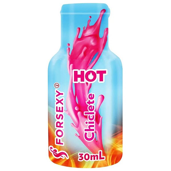 Gel Hot Beijável 30ml For Sexy - Chiclete
