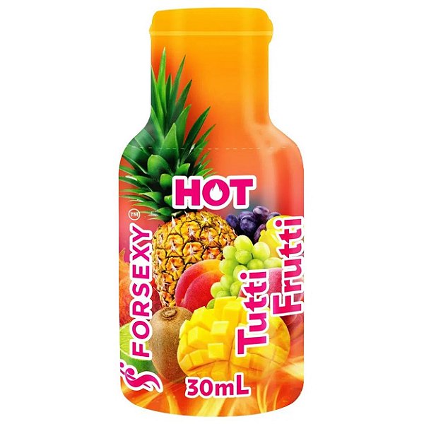 Gel Hot Beijável 30ml For Sexy - Tutti Frutti