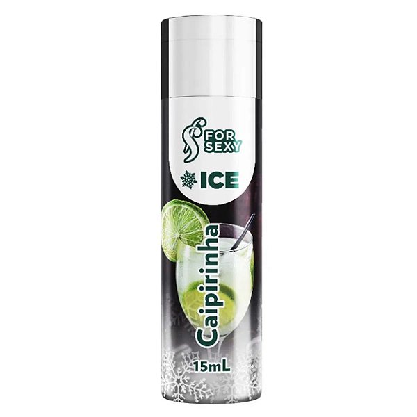 Gel Ice Beijável 15ml For Sexy - Caipirinha
