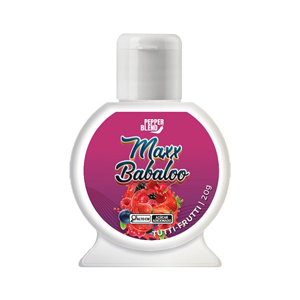 Maxx Babaloo Gel Comestível 20g Pepper Blend - Tutti Frutti