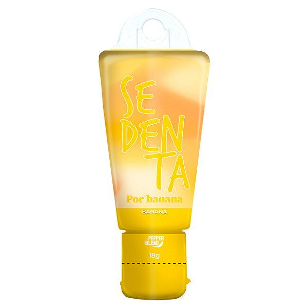 Sedenta Por Banana Gel Comestível 18g Pepper Blend - Banana