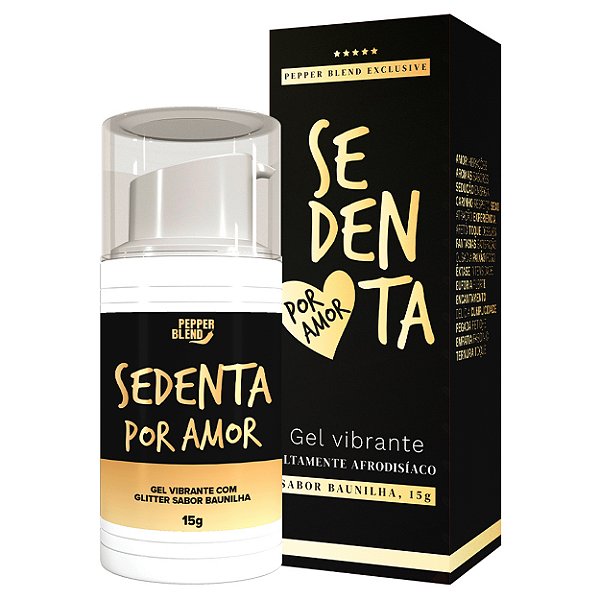 Sedenta Por Amor 15g Pepper Blend - Baunilha