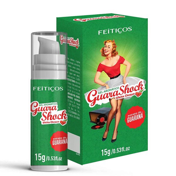 Gel Funcional Guara Shock 15gr Feitiços - Guaraná
