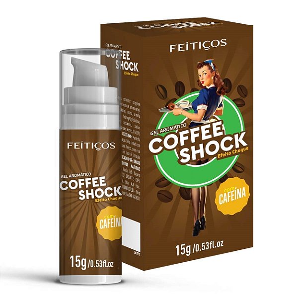 Gel Funcional Coffee Shock 15gr Feitiços - Café