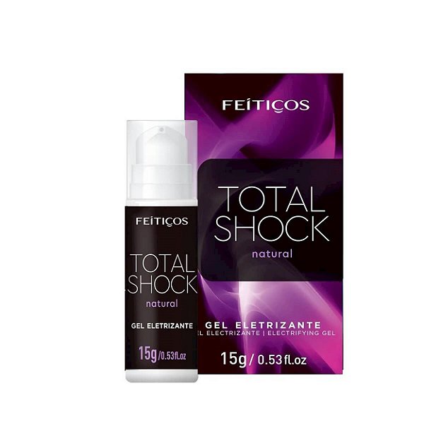 Total Shock Gel Eletrizante Neutro 15g Feitiços