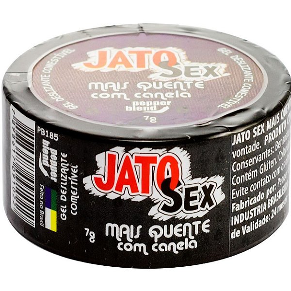 Gel Comestível Jato Sex Mais Quente 7g Pepper Blend