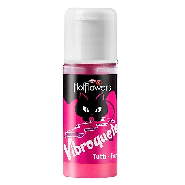 Vibroquete Gel Vibrante 12gr Hot Flowers - Tutti Frutti