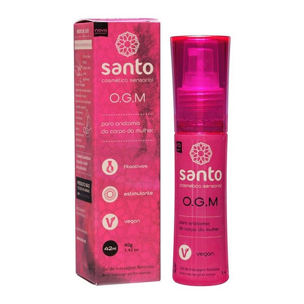 Ogm Gel Facilitador De Orgamos Feminino 40g Santo Sexo