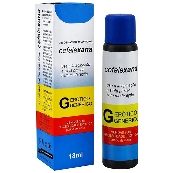 Cefalexana Gel Beijável Morango 18ml Segred Love - Morango