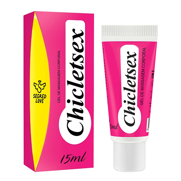 Chicletsex Gel De Massagem Eletrizante 15ml Segred Love - Morango