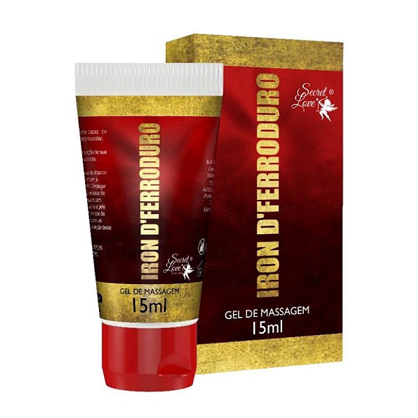 Iron D Ferro Duro Lubrificante Comestível 15gr Segred Love - Chocolate