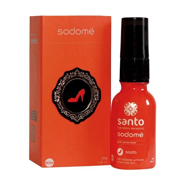 Sodomé Gel Unissex Estimulante Anal 30ml Santo