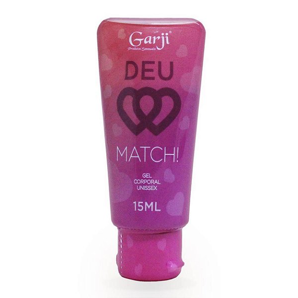 Deu Match Gel Comestível Excitante Unissex 15ml Garji