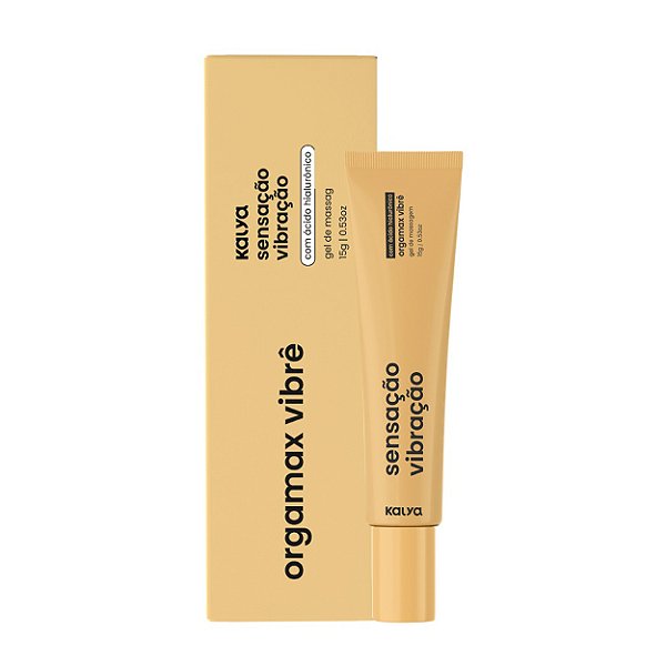 Orgamax Vibrê Gel Esletrizante Beijável Com ácido Hialurônico 15g Kalya