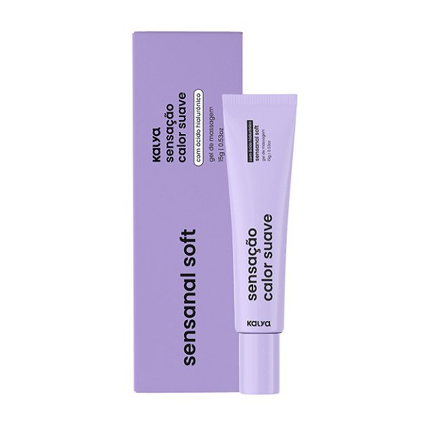 Sensanal Soft Sensação De Calor Suave 15g Kalya