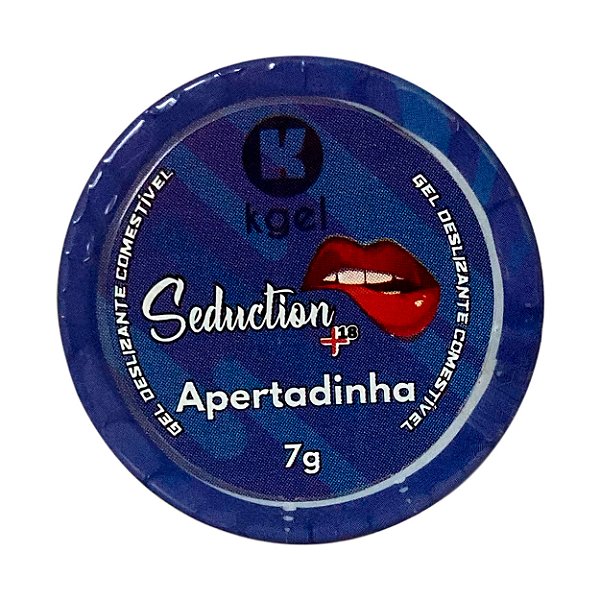 Seduction +18 Apertadinha Gel Deslizante Comestível 7g K Gel