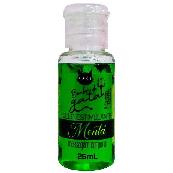 óleo Estimulante De Menta 25ml Banho De Gata - Menta