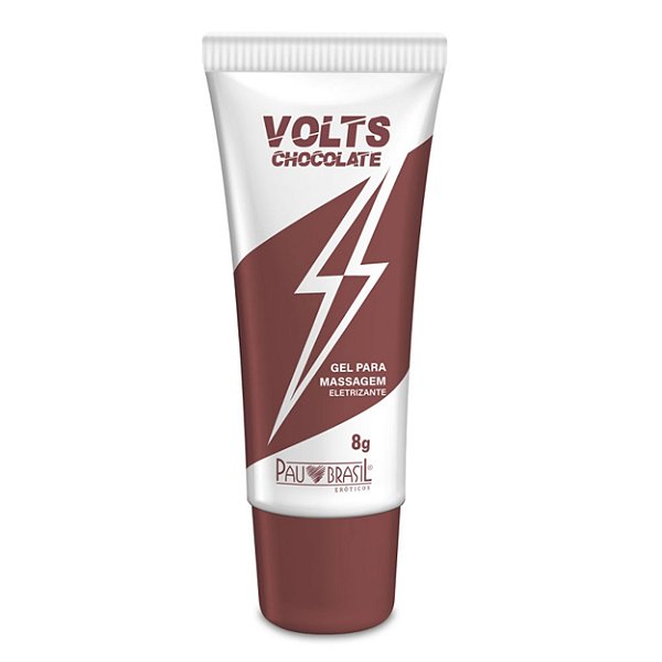 Volts Gel Para Massagem Eletrizante 8g Pau Brasil - Chocolate