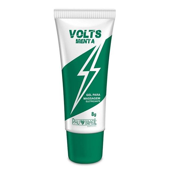 Volts Gel Para Massagem Eletrizante 8g Pau Brasil - Menta