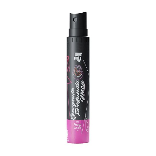 Garganta Profunda Bala Líquida Neon Pepper Blend - Morango Com Lichia