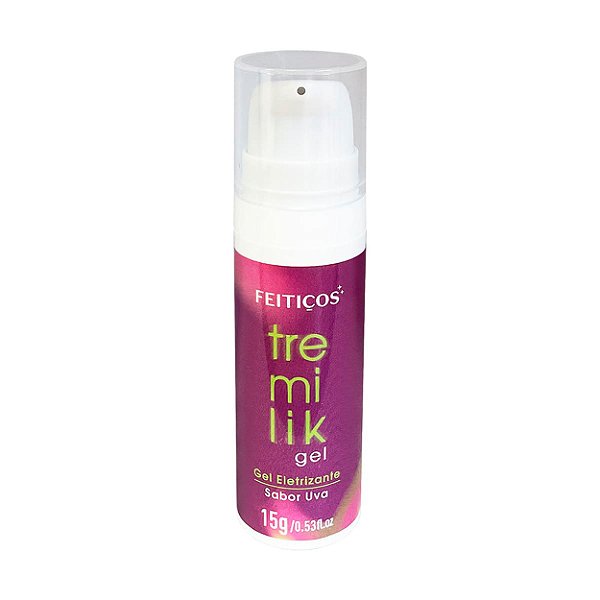 Tremilik Gel Vibrador Líquido Beijável Unissex 15g Feitiços - Uva
