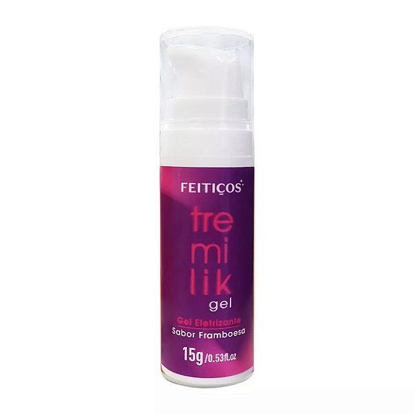 Tremilik Gel Vibrador Líquido Beijável Unissex 15g Feitiços - Framboesa