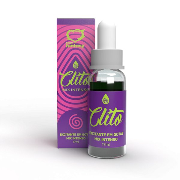 Clito Excitante Em Gotas Mix Intenso 17ml Sexy Fantasy