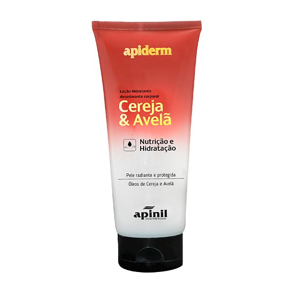 Loção Hidratante Corporal 190g Apinil - Cereja Com Avelã