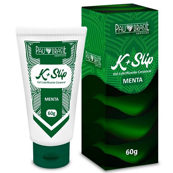 K+ Slip Lubrificante Aromatico 60g Pau Brasil - Menta
