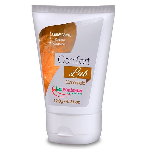 Comfort Lub Lubrificante Aromático 120g La Pimienta - Caramelo