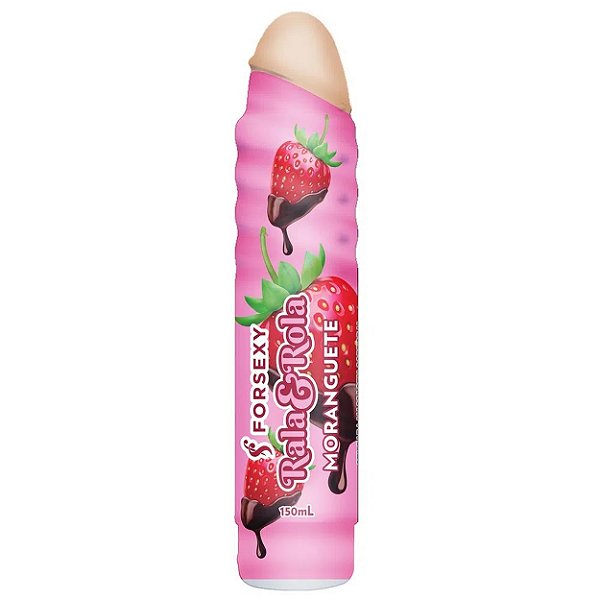 Rala E Rola Lubrificante Hot Beijável For Sexy - Moranguete