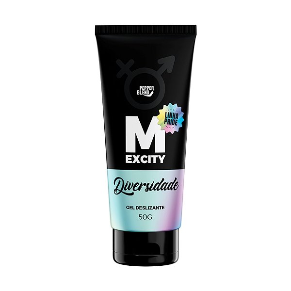 Gel De Massagem Beijável 50g M Excity Diversidade Pepper Blend - Maça Do Amor