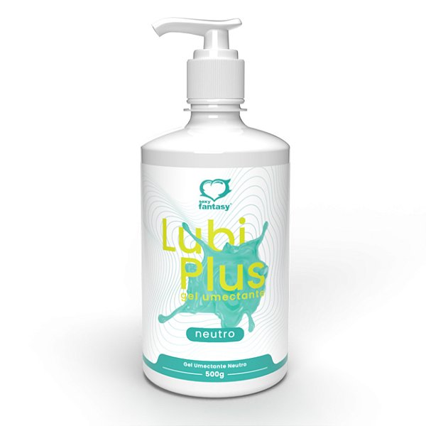 Lubi Plus Gel Umectante Neutro 500g Sexy Fantasy - Neutro