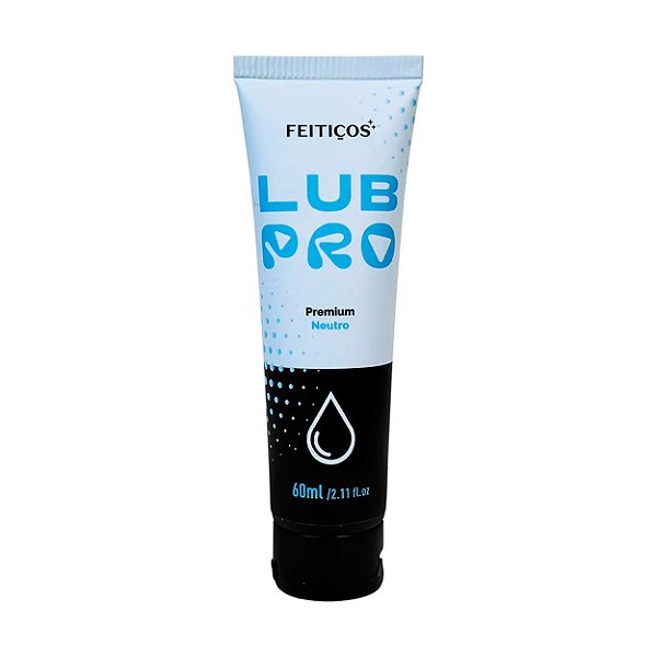 Lubpro Premium Lubrificante Neutro 60ml Feitiços Aromáticos