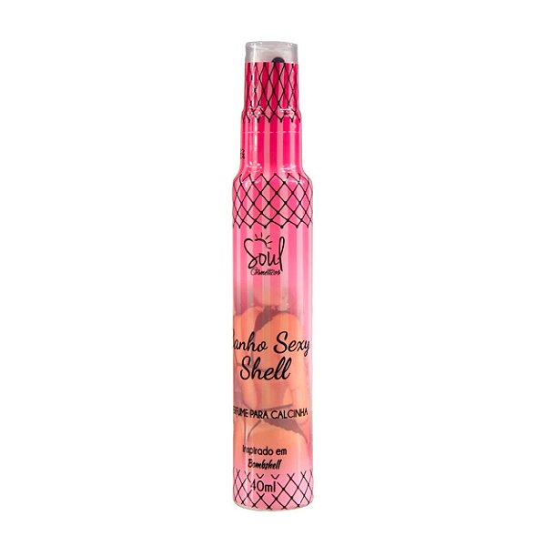 Perfume De Calcinha Banho Sexy 40ml Soul Cosméticos. - Shell