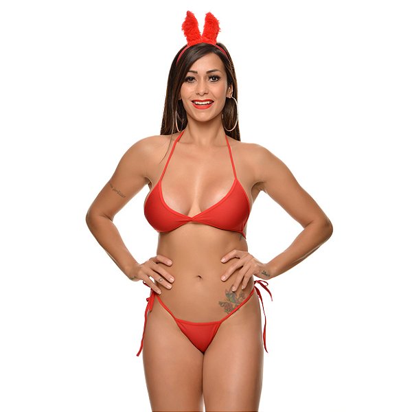 Mini Fantasia Diabinha Ana Intima