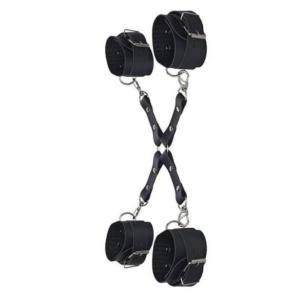 Kit Bracelete E Tornozeleira Xxx Dominatrixxx