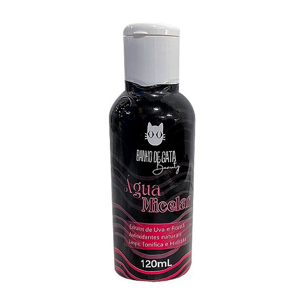 água Micelar Com Extratos De Uva E Româ 120ml Banho De Gata
