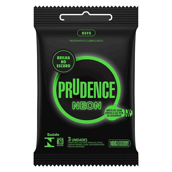 Preservativos Neon 3 Unidades Prudence