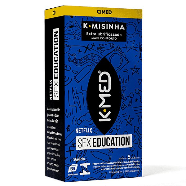 K-misinha Tradicional Sex Education Com 8 Unid Cimed