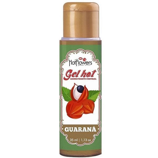 Gel Comestível Hot 35ml Hot Flowers - Guaraná