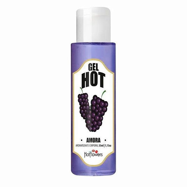 Gel Comestível Hot 35ml Hot Flowers - Amora