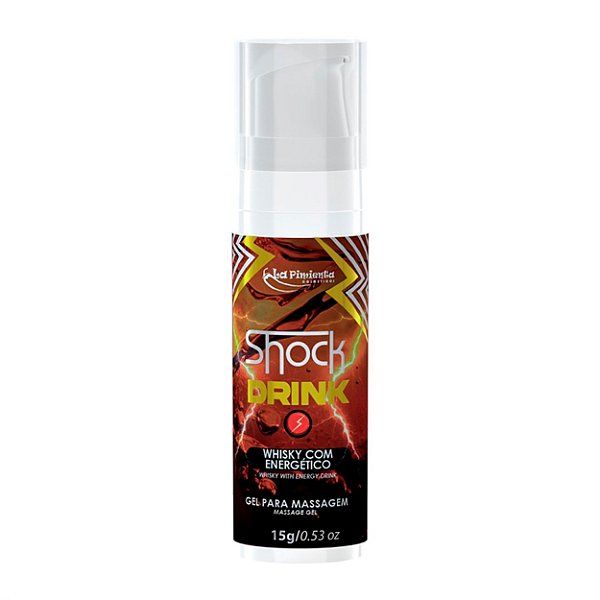 Shock Drink Excitante 15g La Pimienta - Whisky Com Energético