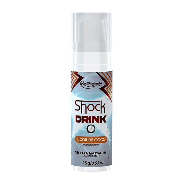 Shock Drink Excitante 15g La Pimienta - Licor De Coco