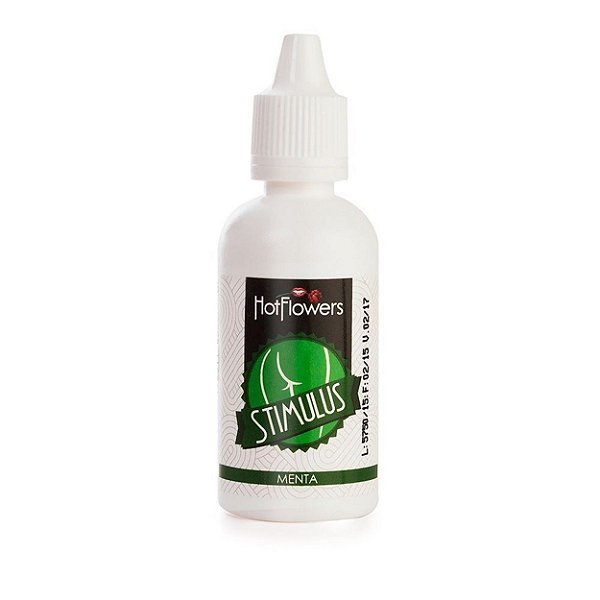 Stimulus Lubrificante Anal Aromático 15ml Hot Flowers - Menta
