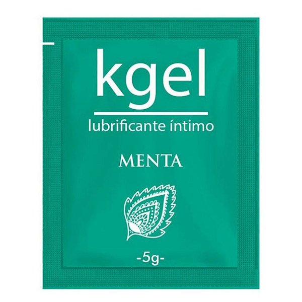 Lubrificante íntimo Sachê 5g K-gel - Menta